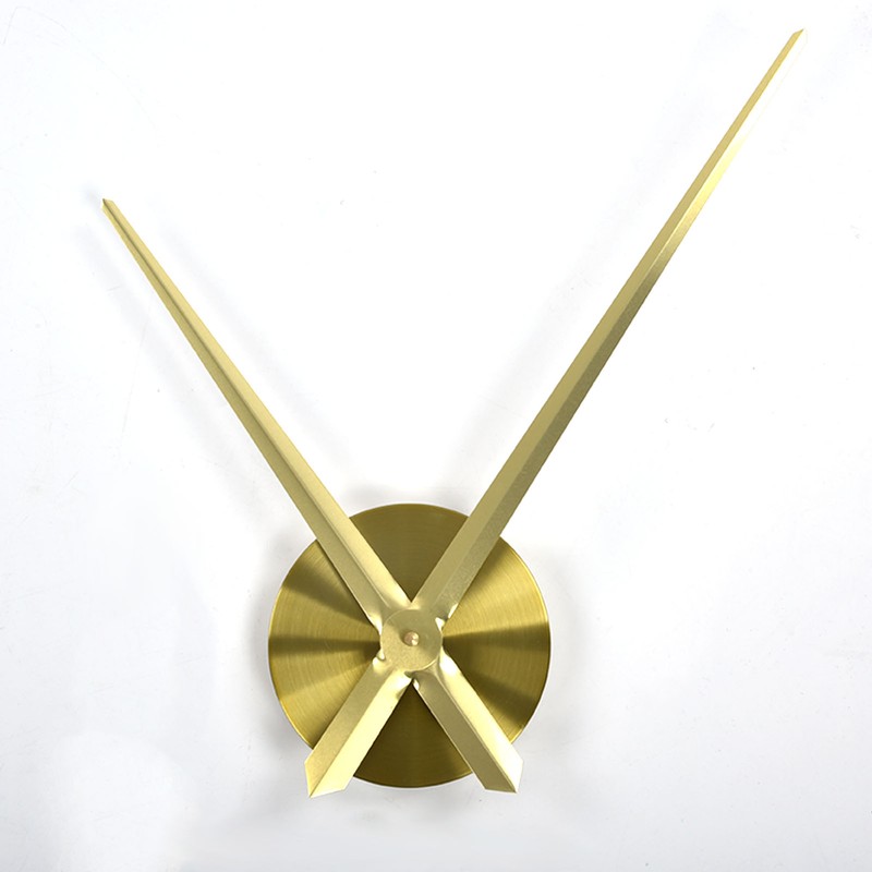 DIY Wall Clock Frameless Design Self Adhesive 3D Decorative Effect