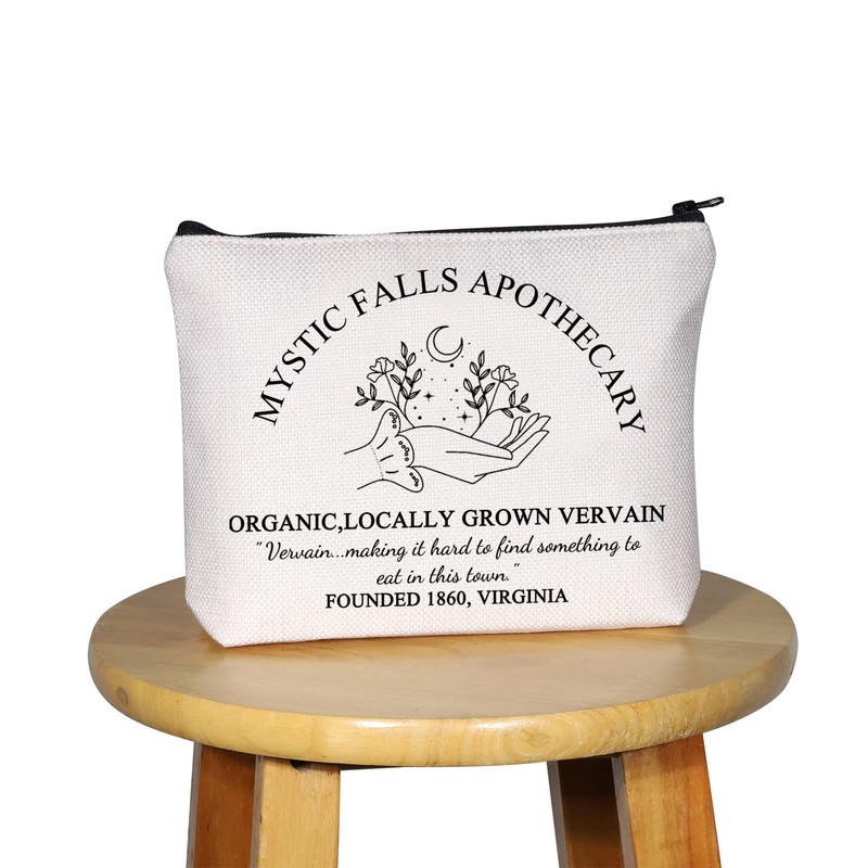 G2TUP Vampire TV Show Inspired Gift Mystic Falls Makeup Bag