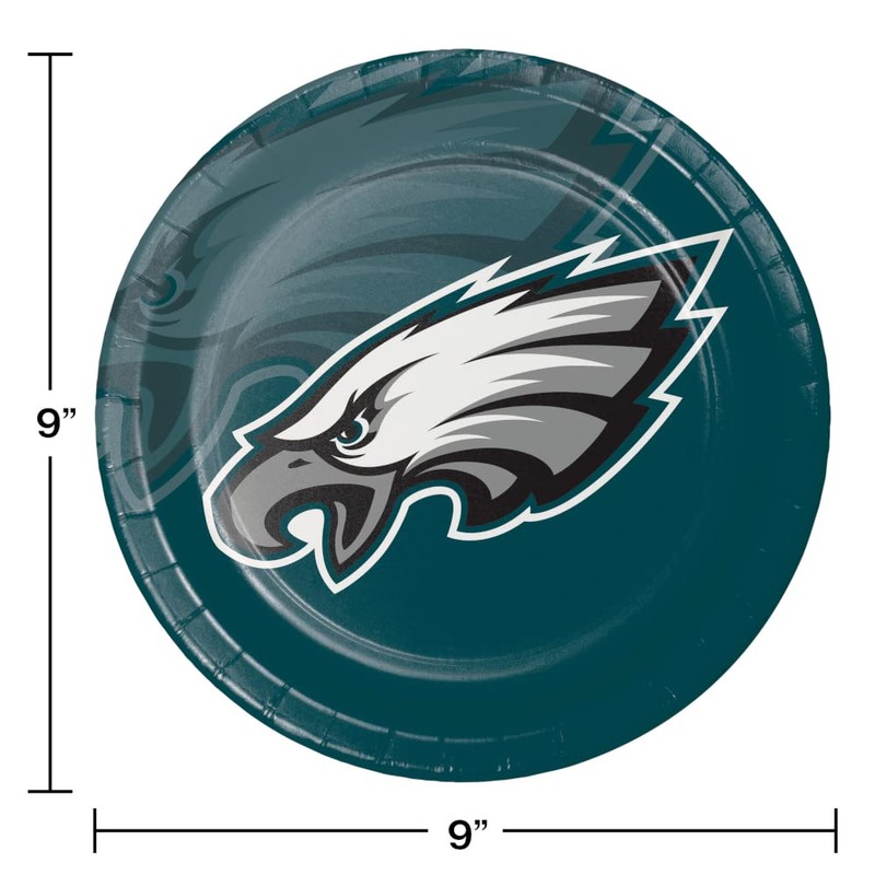 Trendware Philadelphia Eagles Paper Plates, 24 ct
