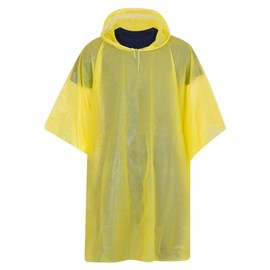 Selfway Unisex Rain Poncho Waterproof Lightweight rain jacket Men Women High-Performance Stormproof Rain jacket with hood Wet Weather Protection For Adults-Yellow-One size