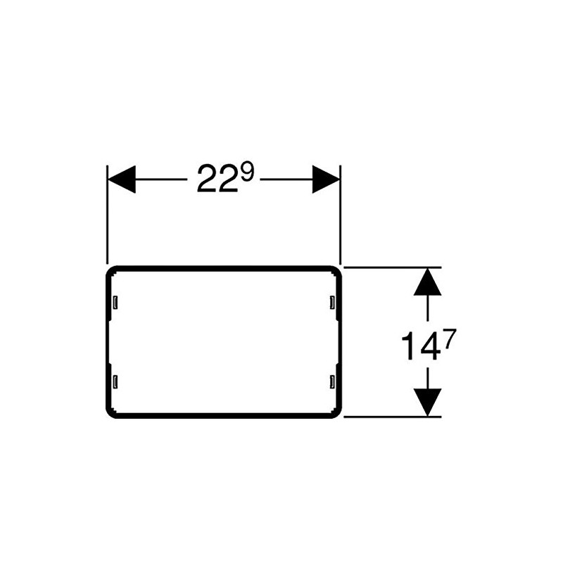 Geberit Bauschutz 240,931,00.1 240931001 mounting (Old Version)
