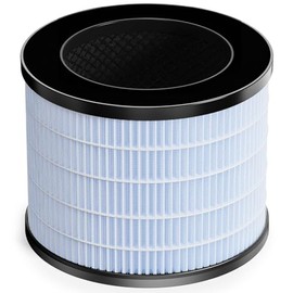 GOAMGE JHD04 Air Filter Replacement，4-in-1 Air Filter for Smoke Pollen Dander Hair Smell, H13 True HEPA