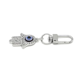 Jasimkiss Evil Eye Keychains, Key Ring, Bag & Purse Charm, Good Luck Amulet Protection Charm, Multicolored, M
