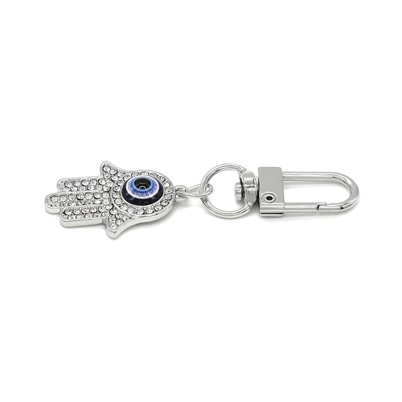 Jasimkiss Evil Eye Keychains, Key Ring, Bag & Purse Charm,