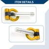 Hihaha Tow Hook / Universal Car Front Bumper Tow Hook