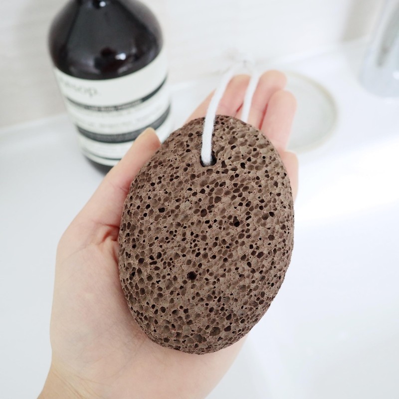 Volcanic Pumice Stone Feel Natural