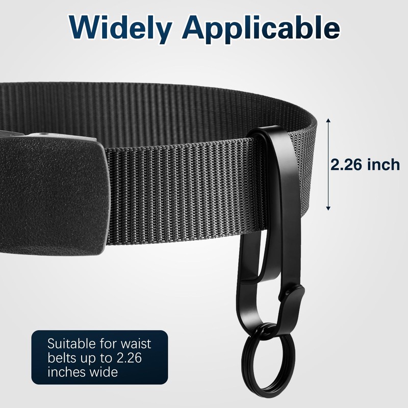 Duty Belt Key Holder, 2PCS Premium Duty Belt Key Clip,