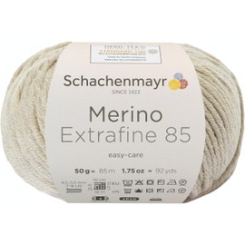 Schachenmayr Merino Extrafine, 85 9807554, hand knitting yarn, 10 x 10 x 7 cm