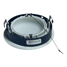 USAI Lighting B4RDF-S-WH-TRM 4.5" Round Downlight Flange Trim Clear Solite Glass