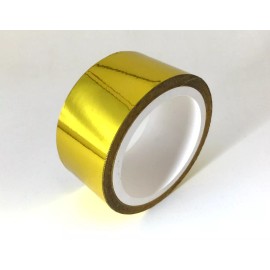 PROSPORT SELF ADHESIVE REFLECTIVE GOLD HIGH TEMPERATURE HEAT WRAP TAPE 30 FEET X 2" WIDE
