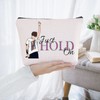 BWWKTOP Just Hold On Singer Cosmetic Makeup Bag Singer Fans