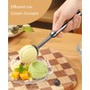 Multipurpose Pro Heavy Duty Stainless Steel Ice Cream Scoop with