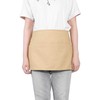 GNEGNI 3 Pockets Waist Apron-Waitress Waiter Server Apron Short Half