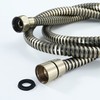 ENKI, H10, Shower Hose, Antique Brass, Flexi Bathroom Shower Head