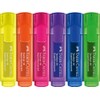 FABER-CASTELL 254646 Highlighter Set 46, Set of 6, Neon Colours,