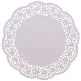 Swantex Round Doyleys, 24cm, Pack of 250