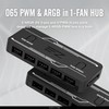 EZDIY-FAB RGB PWM Fan Hub 065-5