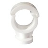20 x fiXte Single Pipe Clips with Quick Lock Fastening