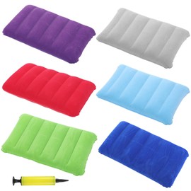 6 Pieces Inflatable Cushion, Camping Cushion Seat Cushion, Inflatable Travel Cushion, Inflatable Beach Cushion, Inflatable Camping Cushion, Inflatable Seat Cushion, Inflatable Cushion, Beach Cushion