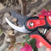 Sofela 8” Secateurs Pruning Scissors, Dual Adjustable Handle Opening Pruning
