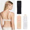 Hantoc 3 Pieces Bra Extender, Sof Bra Strap Extension Women's