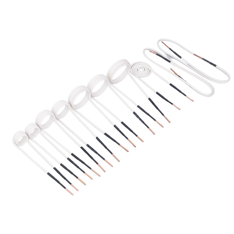 10PCS Induction Heater Coils 2.5mm Brass Core Electric Heat Induction