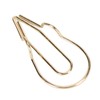 50Pcs Metal Pen Clips Multifunction Strong Clamping Force Electroplated Pen