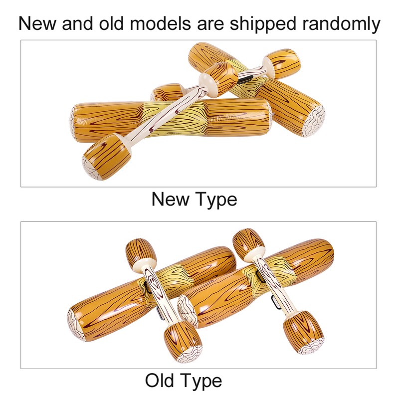 Wood Shape Water Sport Float Inflatable Log Toy for Swimming