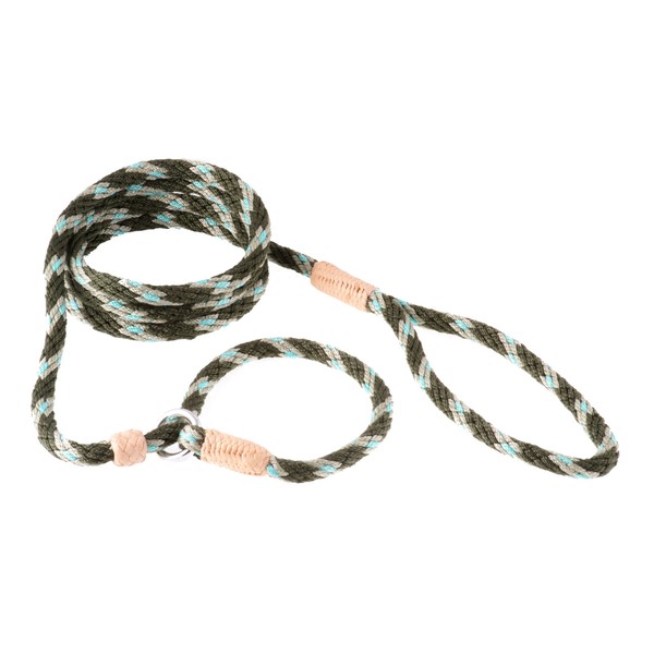 Alvalley Nylon Slip Lead with Stop for Dogs 8mm X