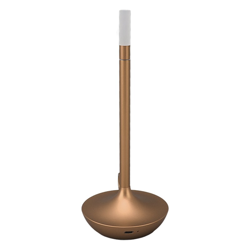 Cordless Table Lamp Innovative Candle Shape 3 Levels Brightness Dimmable