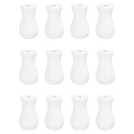 uxcell 12Pcs Cord Knobs, 32mm Window Blind Tassels Wooden Pull Cord Tassel Drops Pull End Pendant for Window Blinds Shade Curtain, White