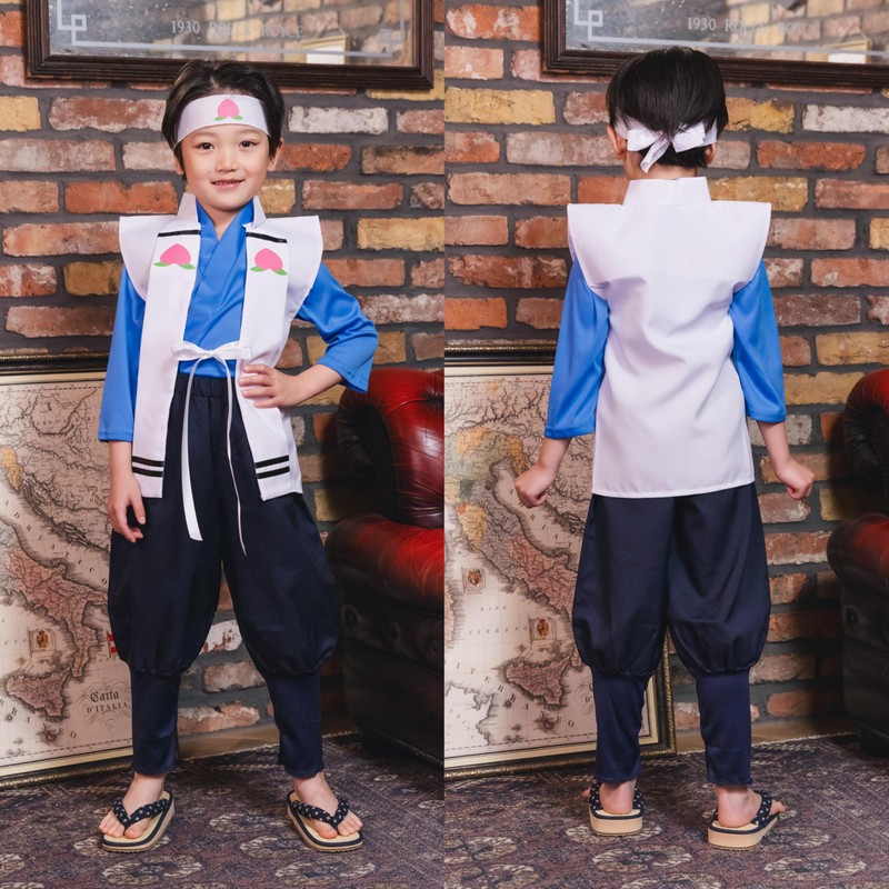 和風コスチューム 桃太郎くん キッズコスチューム 男の子
