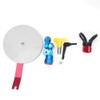 Universal Paint Baffle Adjustable Sprayer Guide with G7/8in Connector for