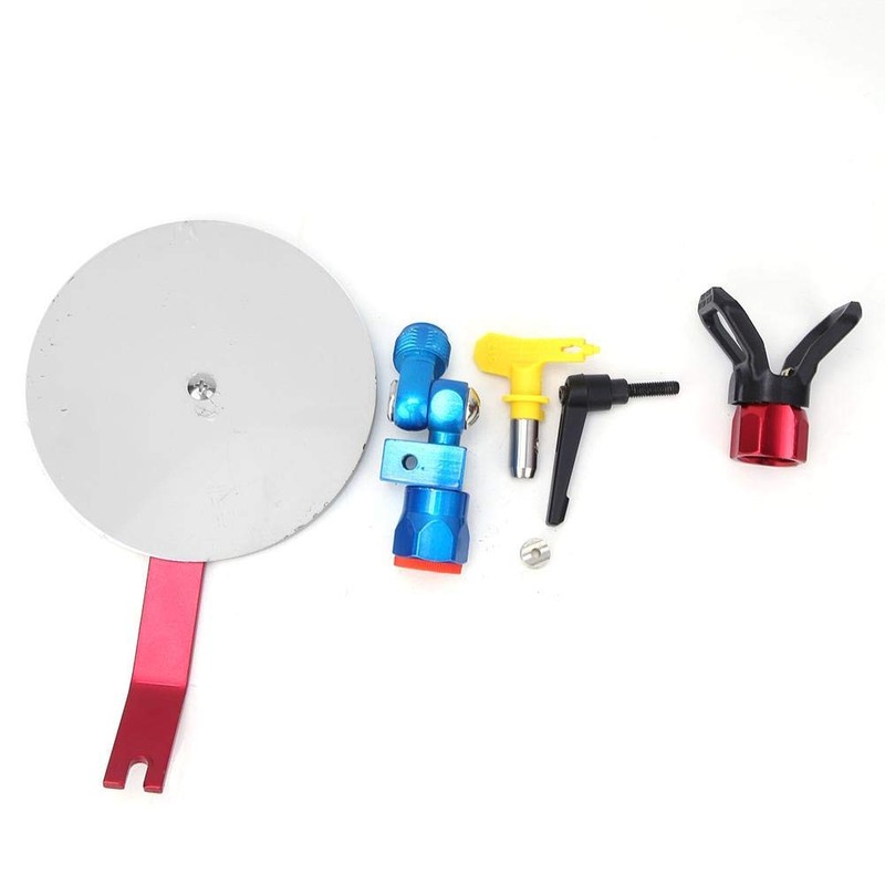 Universal Paint Baffle Adjustable Sprayer Guide with G7/8in Connector for