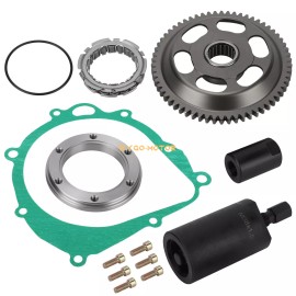 M MATI Starter Clutch Gear Gasket Kit Flywheel Puller For Suzuki LTZ400 Quadsport 03-14
