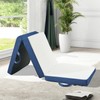 Folding Mattress Single,4 inch Memory Foam Tri Portable Trifold Mattress