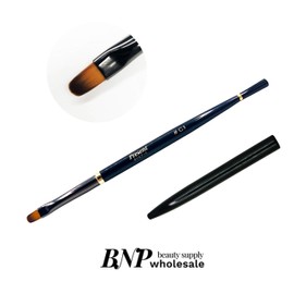 Present by BNP 1 Pc Black Nail Art Tool Brush Polish Acrylic Gel UV Design Adhesive Liner Pen for Manicure Beauty Nail Acrylic Nails (C3)