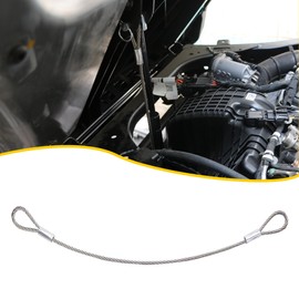 RERPRO Dump Bed Strut Rod Limiter Cable Replacement Parts Compatible with Polaris Ranger RGR 570 900 1000 Cargo Gas Springs lift Support Shock Cable Accessories, Only 1x 17.99 Inch Cable