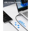 HOTNOW USB C Cable 1.5FT 3 Pack, Short USB C