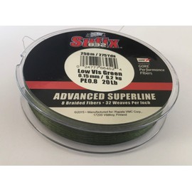 Sufix 832 Advanced Superline 250 Green Size 0.150 mm
