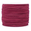 CleverDelights 2mm (1/16") Elastic Cord - Plum - 30 Feet