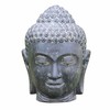 Oriental Galerie Buddha Head Stone Figure Sculpture Stone Lava Sand