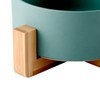 Ceramic Dog Cat Bowl Multipurpose Large Capacity Pet Bowl with
