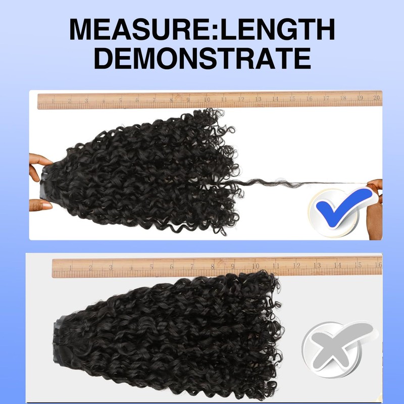 Cecycocy Burmese Curly Clip in Hair Extensions Clip in Human