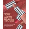 Matte Lipstick for Women, Brick Red Lipstick Long Lasting Beauty
