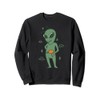 Alien with laser gun Sweatshirt