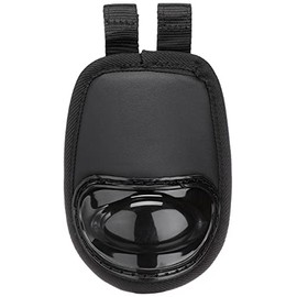 ZETT BLM8A Baseball Hard/Soft Softball Throat Guard, Black