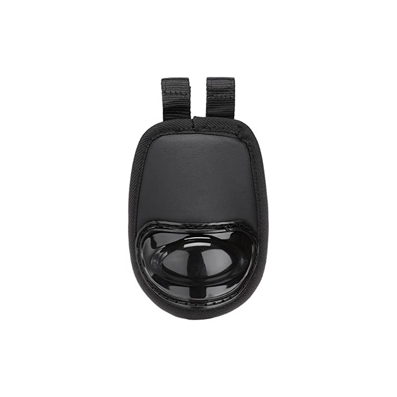 ZETT BLM8A Baseball Hard/Soft Softball Throat Guard, Black