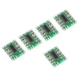 DC 2.5V-5.5V Power Amplifier Board 5Pcs 3W+3W Audio Amplifier Board Electronic Amplifier Type D for LCD TVs Laptops Etc Receivers & Amplifiers