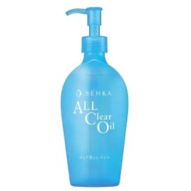 Senka 센카 올 클리어 오일 230ml 1개 화장품 로션 미용 클렌징폼 Senka All Clear Oil 230ml Cosmetic Lotion Beauty Cleansing Foam